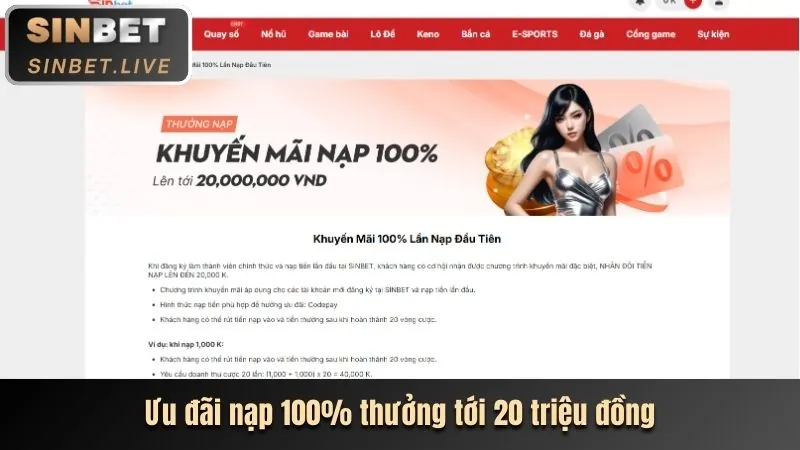 Cập nhật khuyến mãi vb88